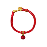 Jia - Pomegranate Blessing Cord Bracelet