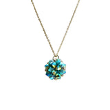 Kati - Swarovski Crystal Polyhedron Pendant Necklace