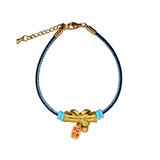 Ribbon - Wishes Blessing Cord Bracelet