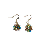 Tanya - Crystal Four-Leaf Earrings